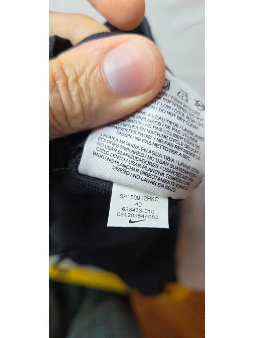 Nike Golf Dri-FIT Cargo Shorts Men's Size 40 Black Flat Front Performance
